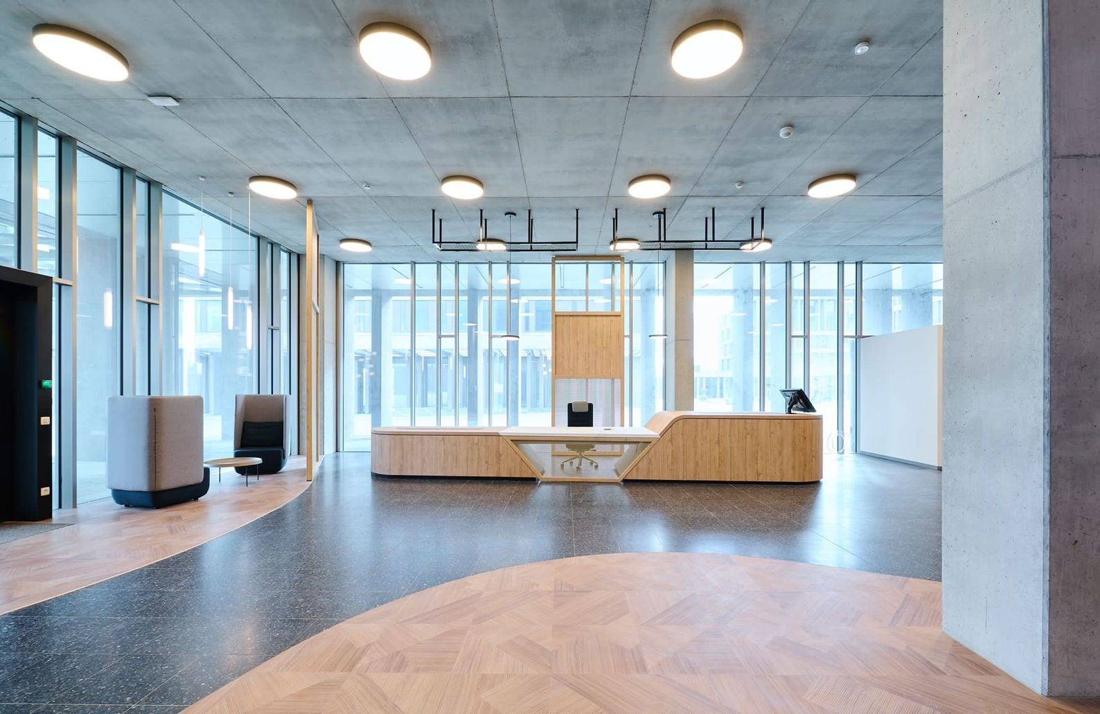 Un centre technologique sino-belge, 1 500 m² · aménagement de bureaux à Louvain-la-Neuve